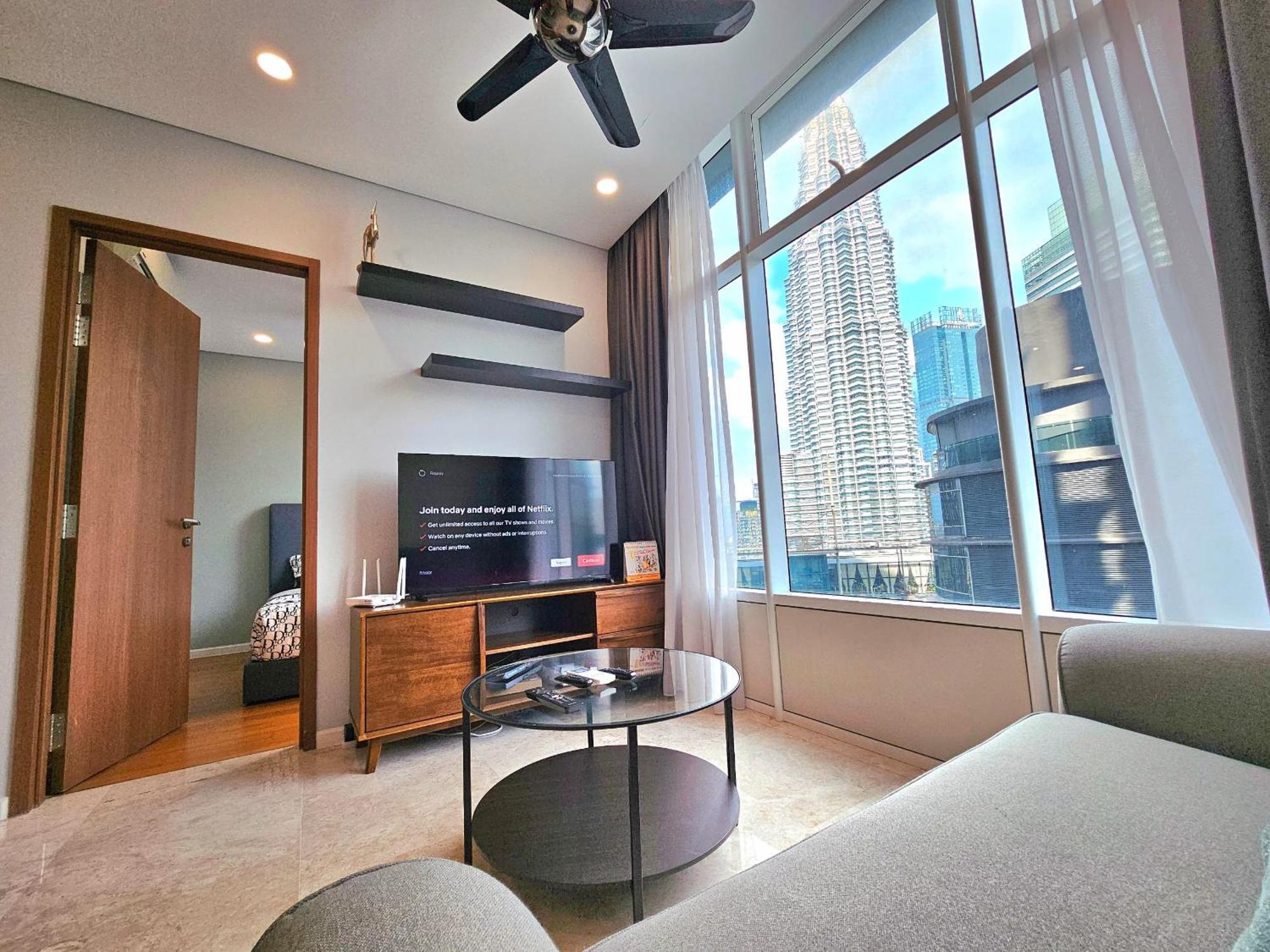 קואלה לומפור De Apartment Sky At Klcc מראה חיצוני תמונה